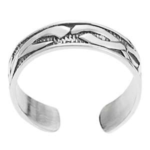Sterling Silver Womens Toe Ring Hypoallergenic Nickel Free .925 Stamp 