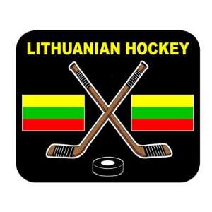  Lithuanian Hockey Mouse Pad   Lithuania 