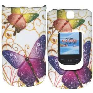 Purple Butterfly Nokia 6350 at&t Case Cover Hard Phone Case Snap on 