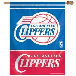  Los Angeles Clippers LA Flag   Vertical 27X37 Outdoor House 