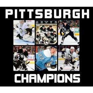  2009 Pittsburgh Penguins Team Photograph Collage Includes 