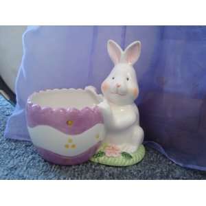  NICE EASTER EGG/BUNNY CANDY DISH NEW 