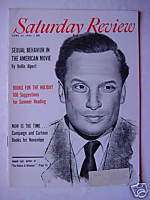 Saturday Review Magazine June 23 1956 ANAND LALL +++  