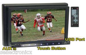   Teknique ICBM DTACH 7” Double Din Detachable Touchscreen DVD Player