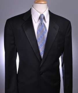 ISW*  Recent  Armani Collezioni Black Tux Tuxedo Suit 42L 42 L  