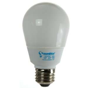 Sunlite SLB9/30K 9 Watt A Type SLB Energy Saving CFL Light Bulb Medium 