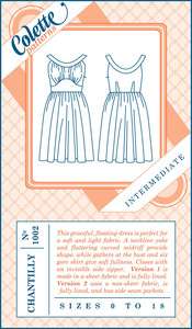 Chantilly dress pattern (C1002)   Colette patterns  