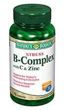  Natures Bounty Stress B complex with C and Zinc, 75 