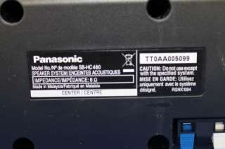 Panasonic SA PT480 DVD Home Theater System Receiver 5.1 surround 