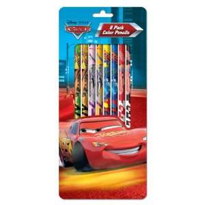 Cars 8 pack color pencils (11085A)