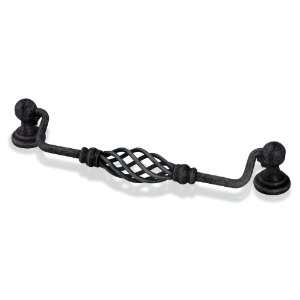  Zurich 7.19 in. Twisted Iron Cabinet Pull (Set of 10 