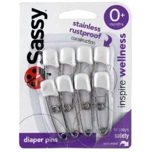  Sassy Diaper Pins Baby