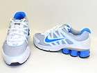 Nike Womens Shox Qualify +2 Running Shoe White Blue Size 7.5 New 