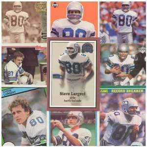 Various Brands Seattle Seahawks Steve Largent 20 Card Set 