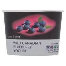Tesco Finest Wild Blueberry Yogurt 150G   Groceries   Tesco Groceries