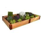 frame it all val rec2 raised garden with 1 inch