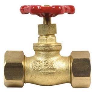   Industries 105 514 Stop Valve For Water , Oil Or Air 