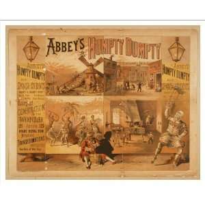   Historic Theater Poster (M), Abbeys Humpty Dumpty
