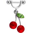 Red Gem Earrings  