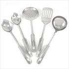 Amco Houseworks 8796 Stainless Steel 5 Piece Utensil Set