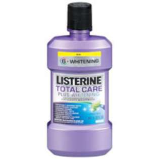 Listerine Mouthwash Listerine total care plus whitening anticavity 