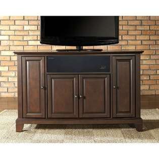 Crosley Newport 48 AroundSound TV Stand in Vintage Mahogany at  
