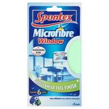 Spontex Microfibre Window Cloth   Groceries   Tesco Groceries