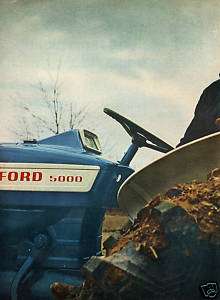 1967 Ford 5000 2 Page Farm Tractor Ad  
