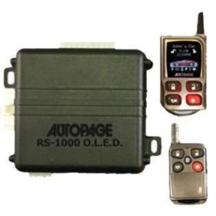 AutoPage Alarm System with Remote Starter 915 Mhz 6 Channel   C3 