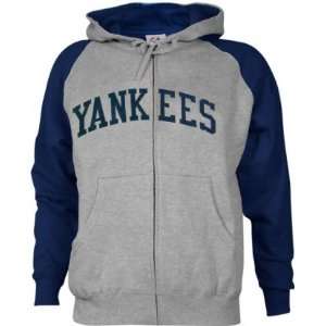  New York Yankees MLB Tackle Twill Zip Hooded Sweatshirt 