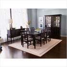 Broyhill Perspectives Storage Dining Set in Graphite (9 Pieces)