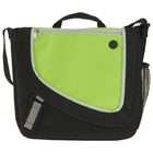 shop123go Modern College Messenger Bag, Lime Green