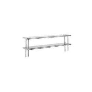 Advance Tabco ODS 12 60 12 x 60 Table Mounted Double Deck Stainless 