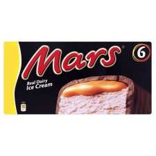 Mars Ice Cream 6 X 51Ml   Groceries   Tesco Groceries