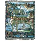 Simply Home Missouri The Show Me State Tapestry Throw Blanket 50 x 