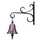Achla GB 02 Gong Bell Wall Decor   Antique Brass