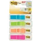 3M Post it Tape Flags Asst .47x1.7 4 Pk Brights Package of 6