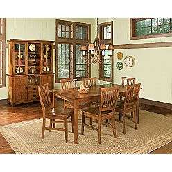 Home Styles Home Styles Arts and Crafts Solid Wood Casual Dining Table 