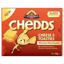 Chedds Cheese And Toasties 3Pk   Groceries   Tesco Groceries