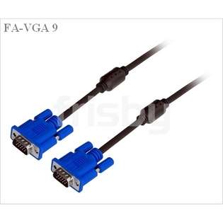 Frisby VGA to VGA Cable (Male to Male) for MONITOR 6ft 