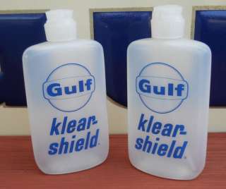 1960S GULF OIL GAS STATION ADVERTISING SQUIRT BOTTLE  