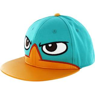   One Phineas and Ferb Big Face Perry Mens Baseball Cap 