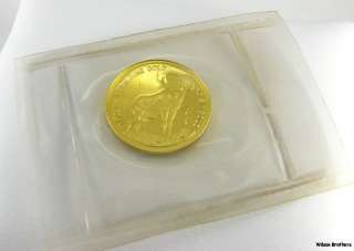   Singapore 1/10oz Coin   10 Singold 999.9 Fine Gold Investment  