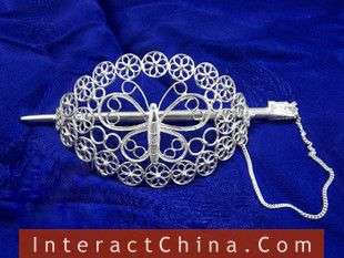 Ethnic Hand Carved and Designed Hair Pin