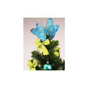  Simply Home 2 1/2 ft. Decorated Christmas Tree   Blue & Green 