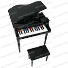 Shafer & Sons Baby Grand Piano & Bench  Beautiful Black Lacquer 