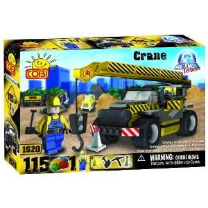  COBI Action Town Construction Crane, 115 Piece Set Toys 