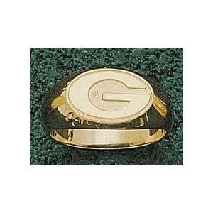 Georgia Bulldogs G 3/8 Mens Ring Size 10 1/2   10KT Gold Jewelry 
