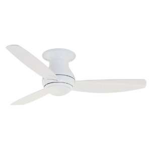 Emerson CF144WW Curva Sky Indoor/Outdoor Ceiling Fan, 44 Inch Blade 