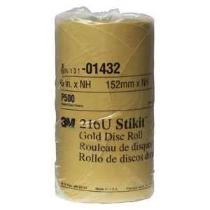    Stikit? Gold Disc Roll 01432, 6, P500A, 175 discs/roll Automotive